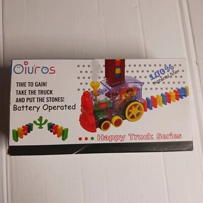 Domino Train Stacker Chain Reaction Fun Dominoes Included - Image 1 of 4