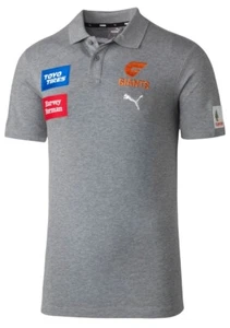 GWS Giants AFL Puma Players Media Polo Sizes S-2XL! T2 - Picture 1 of 3