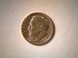 1968 S 10C Proof Roosevelt Dime  - **FREE SHIPPING** - Picture 1 of 2