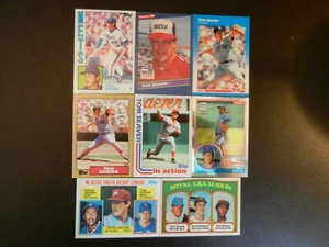 LOT OF (8) ALL DIFFERENT of *THE LATE HOFer TOM SEAVER* MLB CARDS - Picture 1 of 1