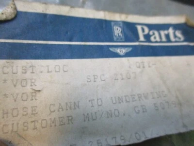 Bentley Azure, Arnage, Brooklands Rolls Royce Spur manifold sensor hose SPC2107 - Image 1 of 2