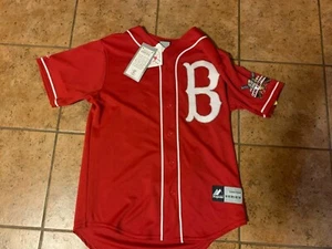 Einzigartiges Boston Redsox Erwachsene Medium Majestic Trikot entworfen von Carl Crawford - Bild 1 von 4