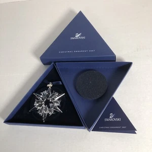 Swarovski Edición Anual 2007 Navidad Adorno En Caja Original - Imagen 1 de 4
