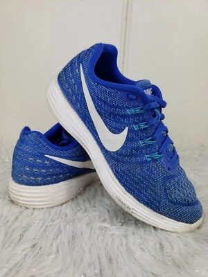 Nike Mujer Lunartempo 2 818098-405 Azul Blanco Zapatos para Correr Talla US 7.5 EUR 38.5 Foto 1 de 4