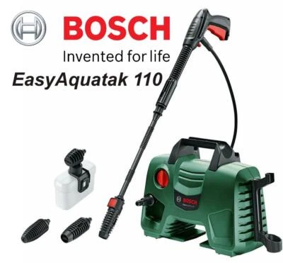 Bosch EasyAquatak 110 Pressure Washer Aquatak 110 bar 1300W 240V Jet wash - Image 1 of 4