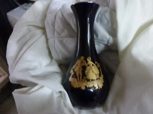 Limoges Emmanuel Thomas Vase. 18 cms Tall x Base 6 cms - Picture 1 of 5