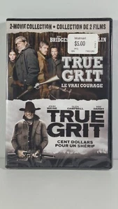 True Grit 2-Movie Collection (DVD 1969 / 2010) Jeff Bridges / John Wayne NEW* - Picture 1 of 12