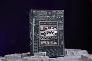 Stellar Dread Playing Cards: Standard Edition (BLACK) by Room One Cards - Picture 1 of 5