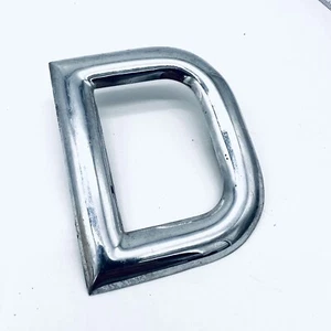 D PLATE CHROME GERMANY OLDTIMER CLASSIC CAR VW BEETLE MERCEDES BENZ BMW HORCH T1 - Picture 1 of 12