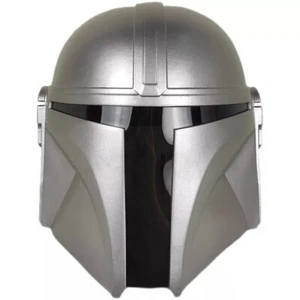 Star Wars Il Mandaloriano PVC Casco Armatura Maschera Visiera Halloween Cospaly Props - Foto 1 di 4
