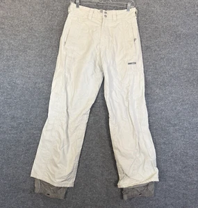 Burton Pants Womens Small Beige Waterproof Ski Snowboard Radar - Picture 1 of 11