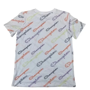 Champion Big Boys Open Diagonal Script T-shirt XL - Picture 1 of 9