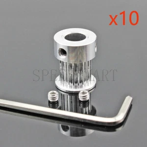 Impresora 3D 10 poleas de distribución de aluminio GT2 20T de 3,17 mm de diámetro 11 mm de ancho de dientes - Imagen 1 de 4