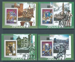 MALAGASY 1989 Michel BB118/21 4 blocks World Cup Football Italy u/m cat 18 euros - Picture 1 of 1