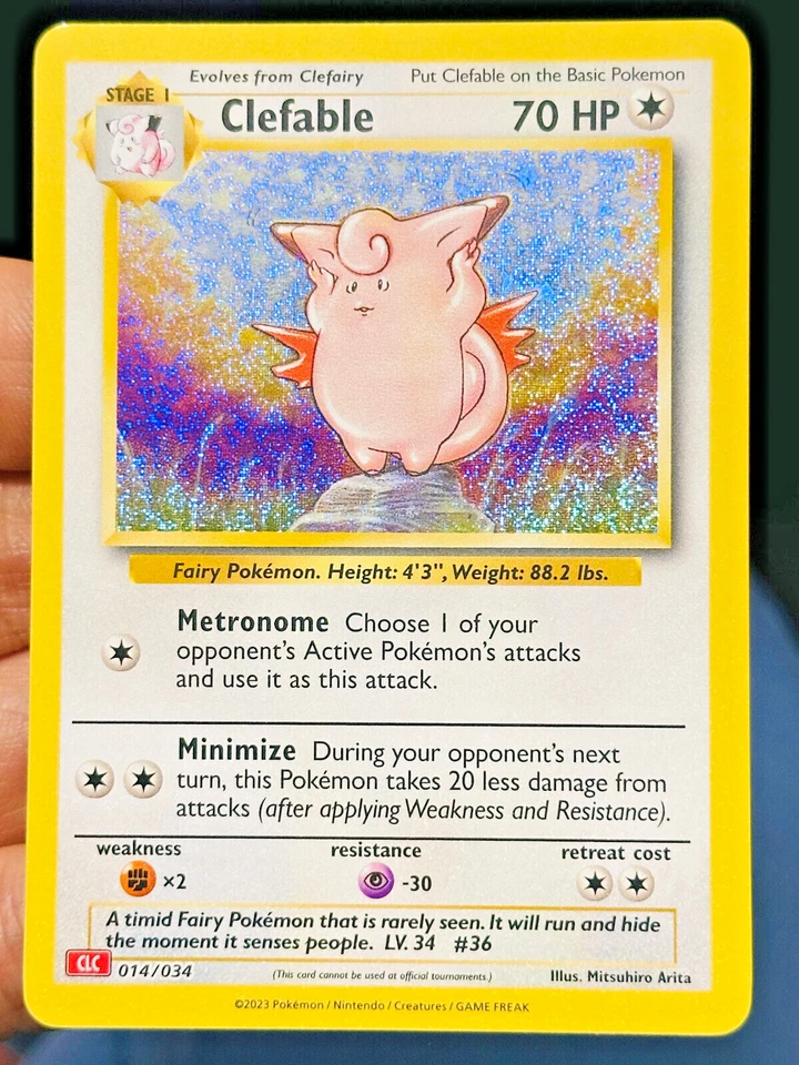 Pokemon Trading Card Game Classic Single Card CLV CLC CLB 001-034 You PICK!!!! - Image 1 of 1