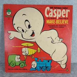Casper The Friendly Ghost In A Musical Adventure In Make-Believe-Vinyl LP PP8017 - Picture 1 of 13