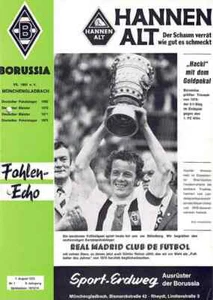 Fussball-Programmheft 73/74 Freundschaft Mönchengladbach - Real Madrid - Bild 1 von 1