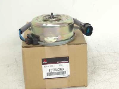 New Genuine OEM LH Cooling Fan Motor 2014-2020 Mitsubishi Outlander 2.4 1355A260 - Image 1 of 4