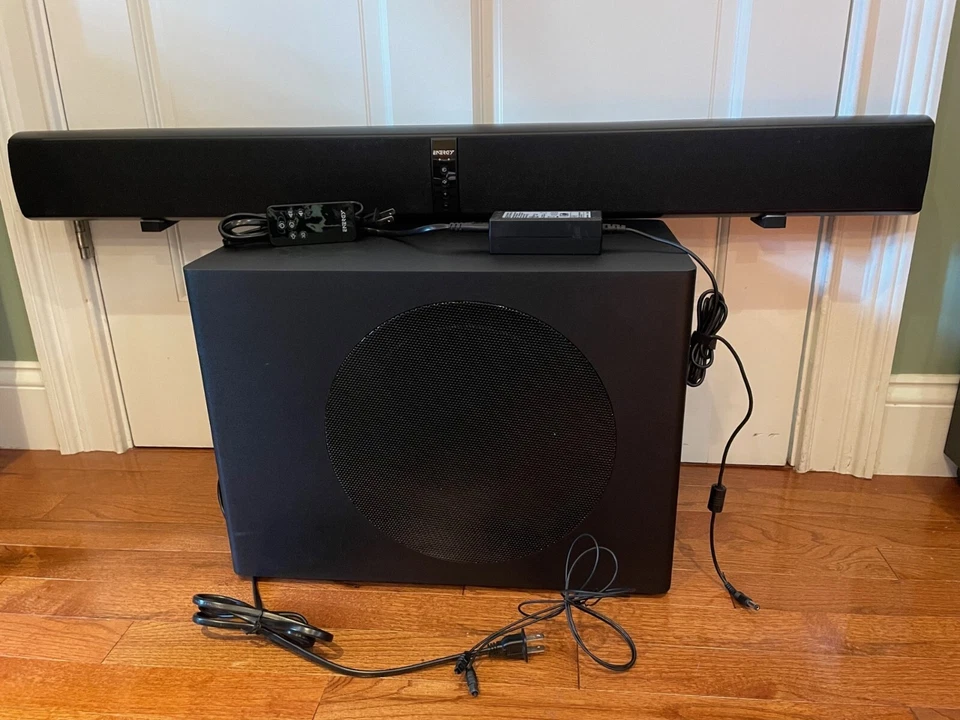 Energy By Klipsch Power Bar Elite Soundbar Wireless w/ Subwoofer & Remote- Used - Image 1 of 4