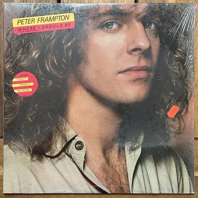 Peter Frampton - Where I Should Be - 1979 A&M SP 3710 In Shrink w/ Hype Vinyl LP - Image 1 of 4