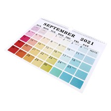 1pc Wall Hanging Schedule Calendar Practical Note Calendar Schedule Calendar