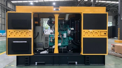 GENERADOR DIESEL 65 KVA RESISTENTE AL SONIDO Y A LA INTEMPERIE CON ATS Y REPUESTOS Foto 1 de 4