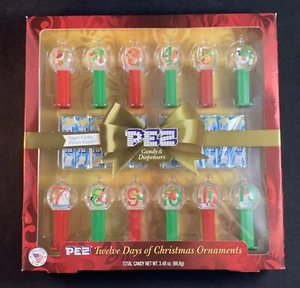 Pez - Twelve Days of Christmas of Ornaments Sugar Cookie Flavored Candy - Picture 1 of 2