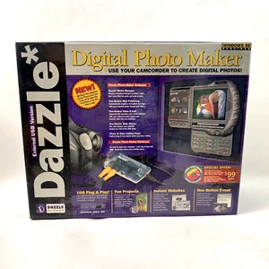 Dazzle Digital Photo & Video Maker 4 Camcorder Ext USB Version Win 98 Old Stock - Picture 1 of 10