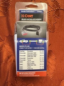 Curt Trailer Brake Controller Harness 51525 - Works with any brake controller - Picture 1 of 2