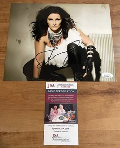ACE OF BASE Jenny Berggren SIGNED 8x10 Photo JSA COA B - Picture 1 of 2