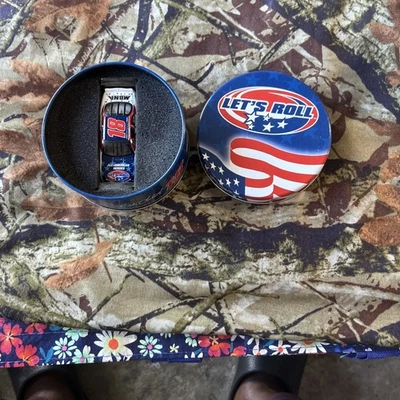 Bobby Labonte #18 Interstate Batteries Let's Roll 2002 Collector Tin & Car - Image 1 of 4