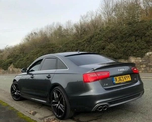 RARE Rear Window Spoiler/ Roof Extension / sunblind cover For A6/S6 C7 4G 11-18 - Picture 1 of 12