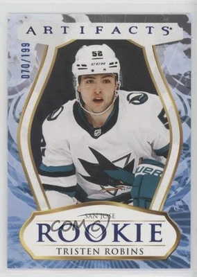 2023 Upper Deck Artifacts Rookies Royal Blue /199 Tristen Robins #191 Rookie RC - Image 1 of 2