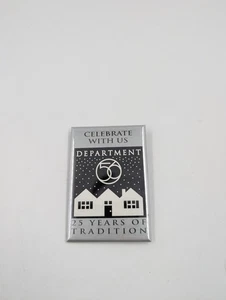 Department 56 25th Anniversary Pin Button - Bild 1 von 4