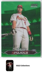 2024 Stadium Club #261 Albert Pujols Green Refractor St. Louis Cardinals - Picture 1 of 2
