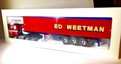 camion Eligor 1/43 VOLVO FH semi remorque benne WEETMAN LBS Surber rare UK - Photo 1/3