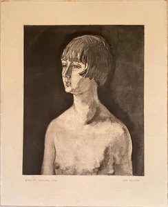 KEES VAN DONGEN RARE GRAVURE 1930 BUSTE FEMME GARÇONNE AMBROISE VOLLARD ETCHING - Imagen 1 de 6