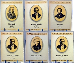 Sherwood Music School Piano Course 1950 Compositions Grade Graduates A & B - Picture 1 of 3