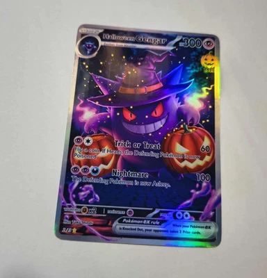 Gengar Halloween 2025 card Full Art Holo  - Image 1 of 3