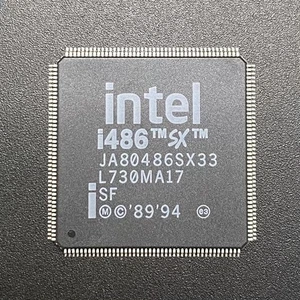 Intel JA80486SX33 CPU 486SX33 Embedded Low Power Processor Pb-Free RARE - Picture 1 of 4