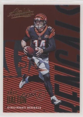 2018 Panini Absolute Andy Dalton #19 - Image 1 of 2