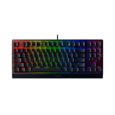 Razer BlackWidow V3 Tenkeyless Compact Mechanical Gaming Keyboard (Yellow - Image 1 of 4