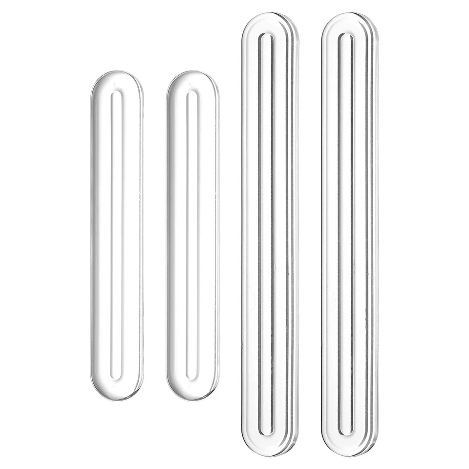 Wandschutz vor Möbeln, 14cm x 1,8cm x 0,5cm / 10cm x 1,6cm x 0,5cm, 4 Stück - Bild 1 von 4