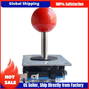 Handle Joystick Arcade Game Controller with Red Ball Handle Short Shaft - Picture 1 of 6