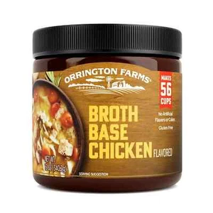 Brodo Aromatizzato di Pollo Base e Condimento, Pronto all'Uso, Brodo di Pollo in Polvere C - Foto 1 di 7
