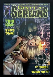 Crypt of Screams #1 Hi-Grade Mature Classic Style Horror By Mike Wolfer 2017 - Picture 1 of 3