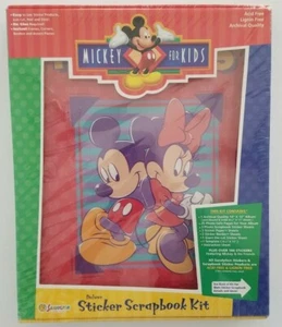 Kit de álbum de recortes pegatinas de lujo Mickey para niños - sin ácido / sin lignina - sellado - Imagen 1 de 4
