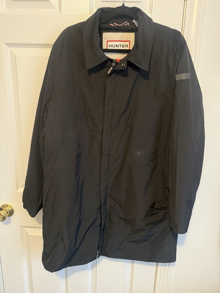 Chaqueta Hunter Castle Capa Negra Talla Grande Foto 1 de 4