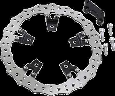 Kit de rotor flotante Arlen Ness Big Brake Jagged Harley Road King 08-20 Foto 1 de 4