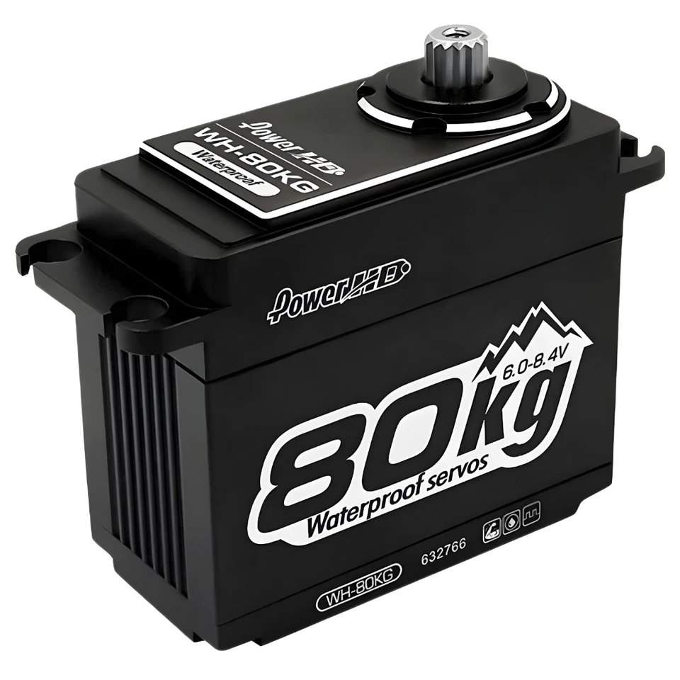 Power HD 1/5 HV 80kg Metal Geared Waterproof Servo PHD-WH-80V1 - image 1 of 1